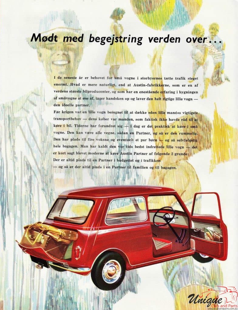 1961 Austin Partner (Germany) Brochure Page 9